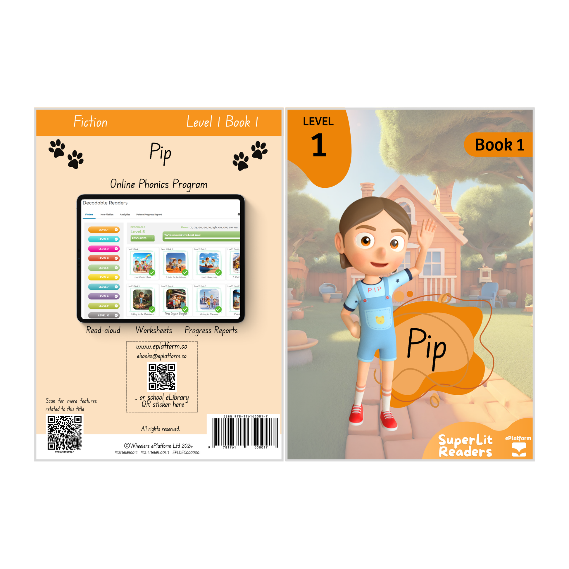 Fiction Levels 1-4 Bundle - SuperLit Readers by EPlatform Limited