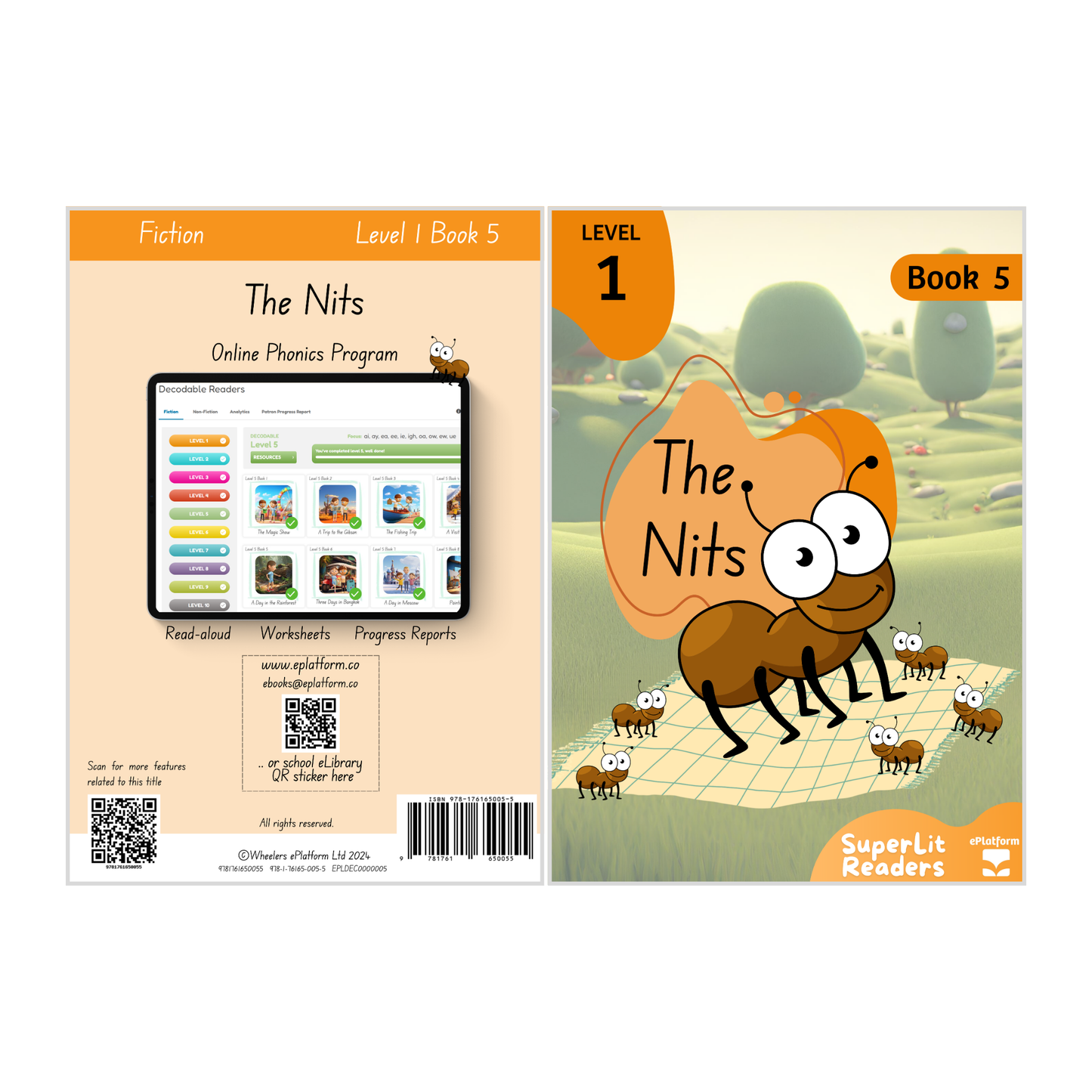 The Nits (Level 1 Book 5 - Fiction Series) - SuperLit Readers by EPlatform Limited