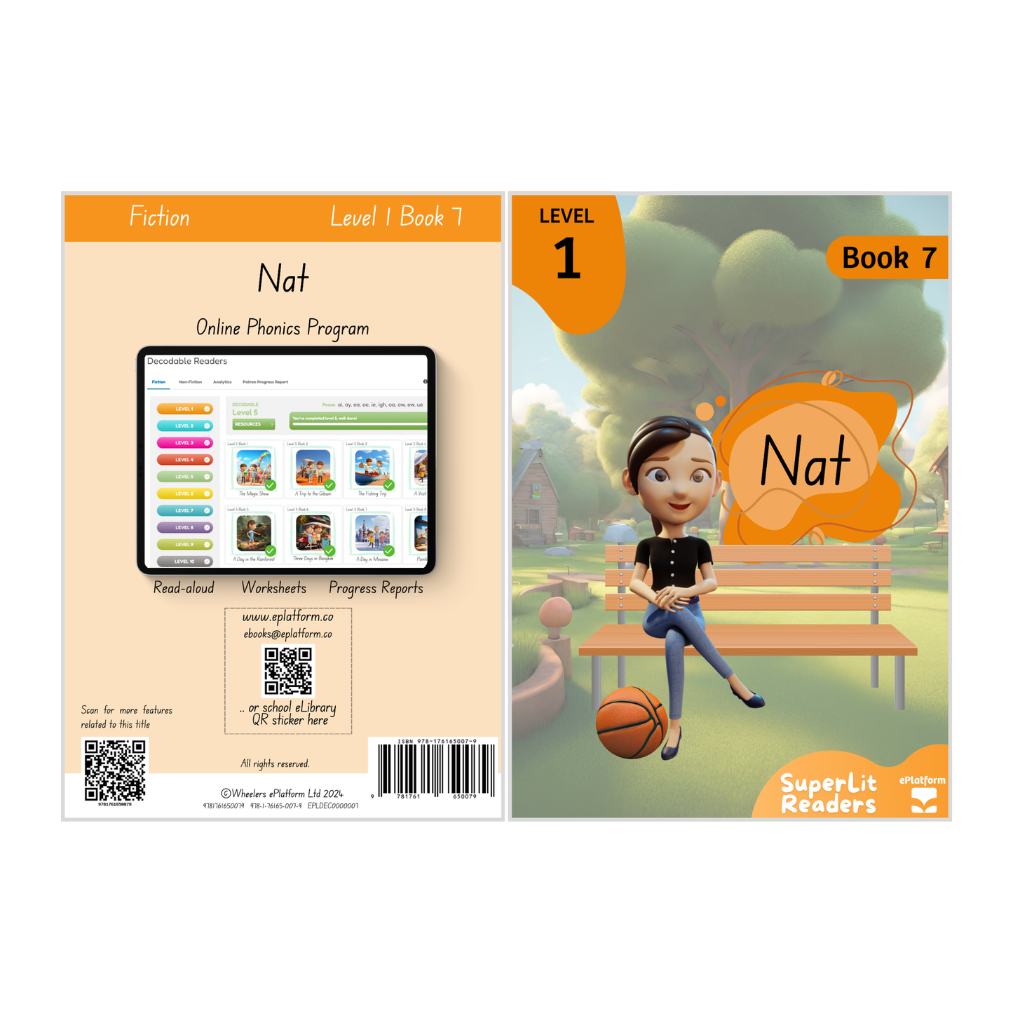 Nat (Level 1 Book 7 - Fiction Series) - SuperLit Readers by EPlatform Limited