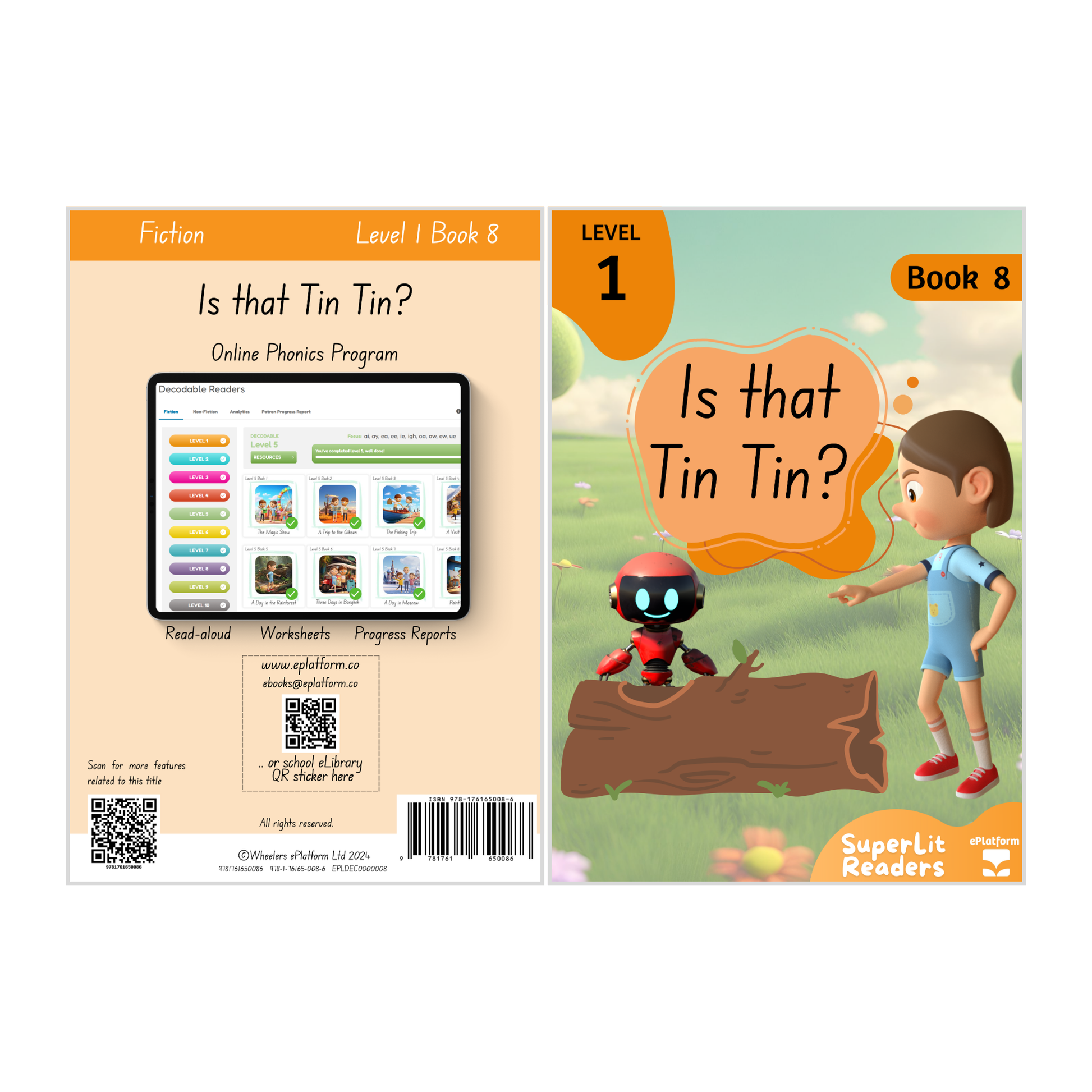 Is that Tin Tin? (Level 1 Book 8 - Fiction Series) - SuperLit Readers by EPlatform Limited