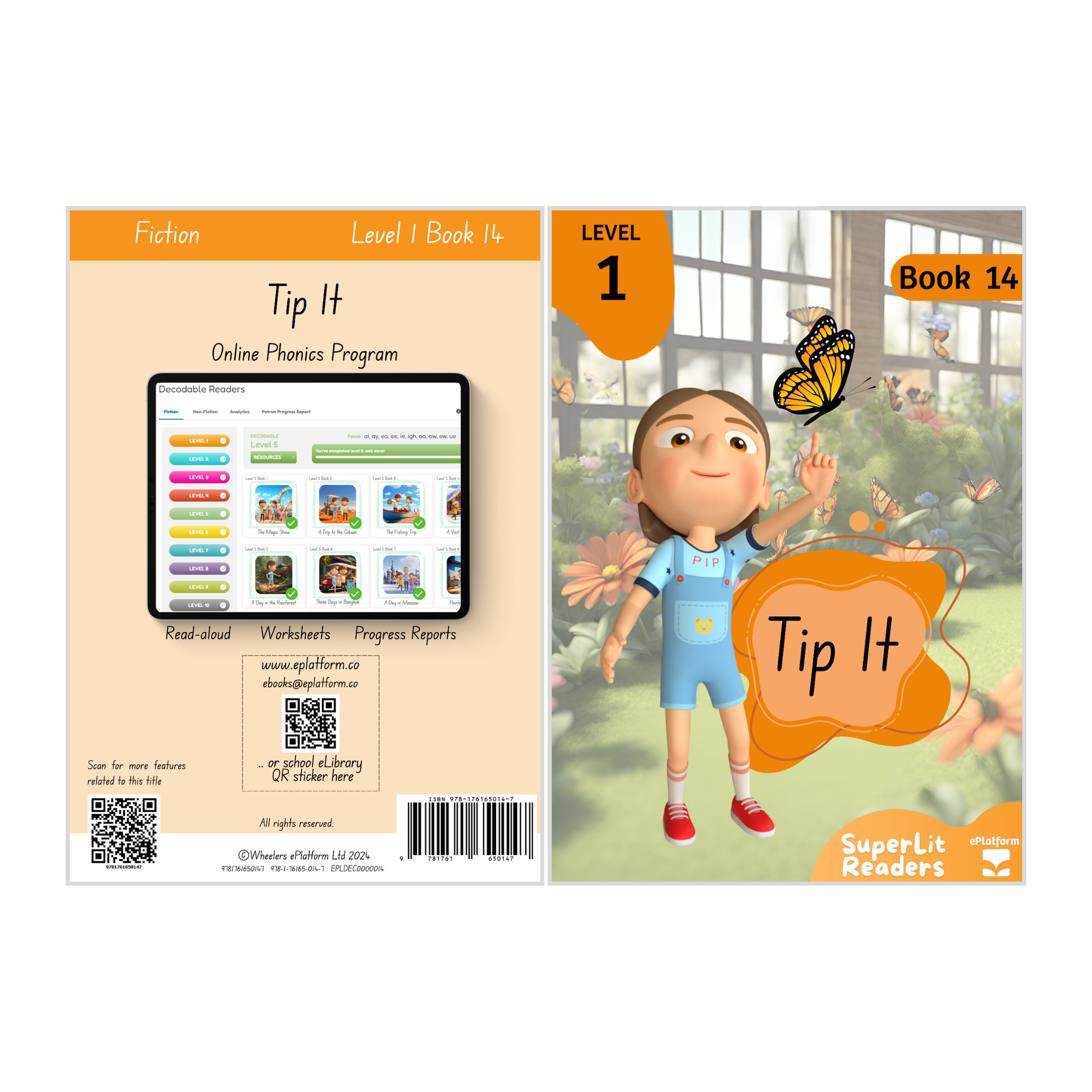 Tip It (Level 1 Book 14 - Fiction Series) - SuperLit Readers by EPlatform Limited