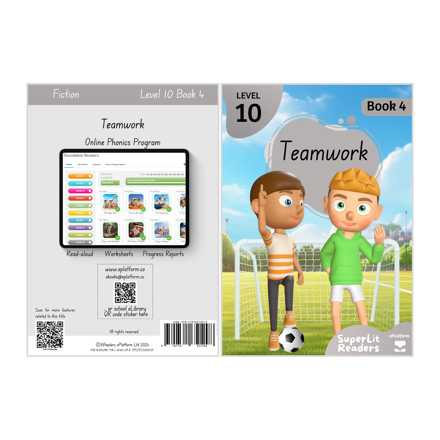 Teamwork (Level 10 Book 4 - Fiction Series) - SuperLit Readers by EPlatform Limited