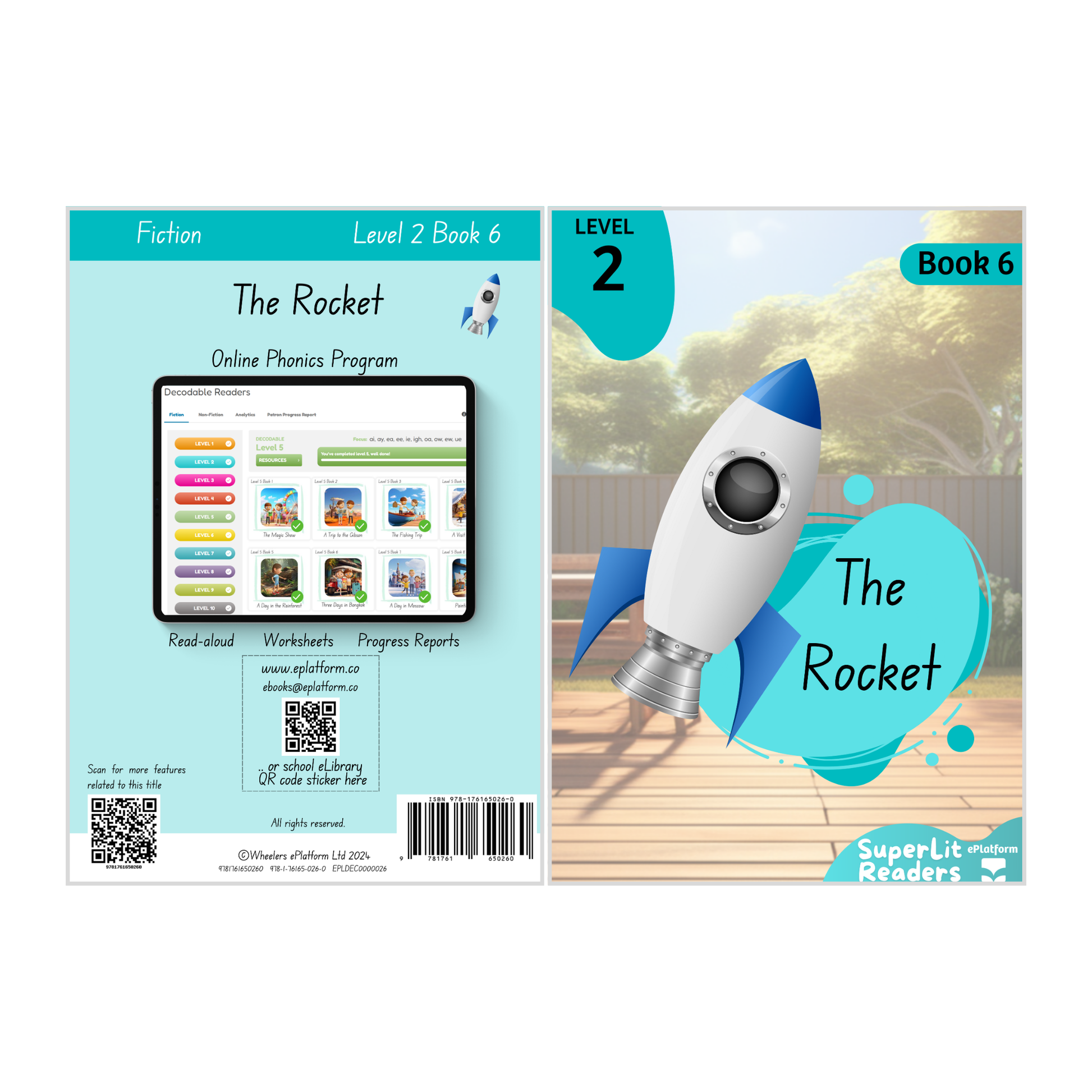 The Rocket (Level 2 Book 6 - Fiction Series) - SuperLit Readers by EPlatform Limited