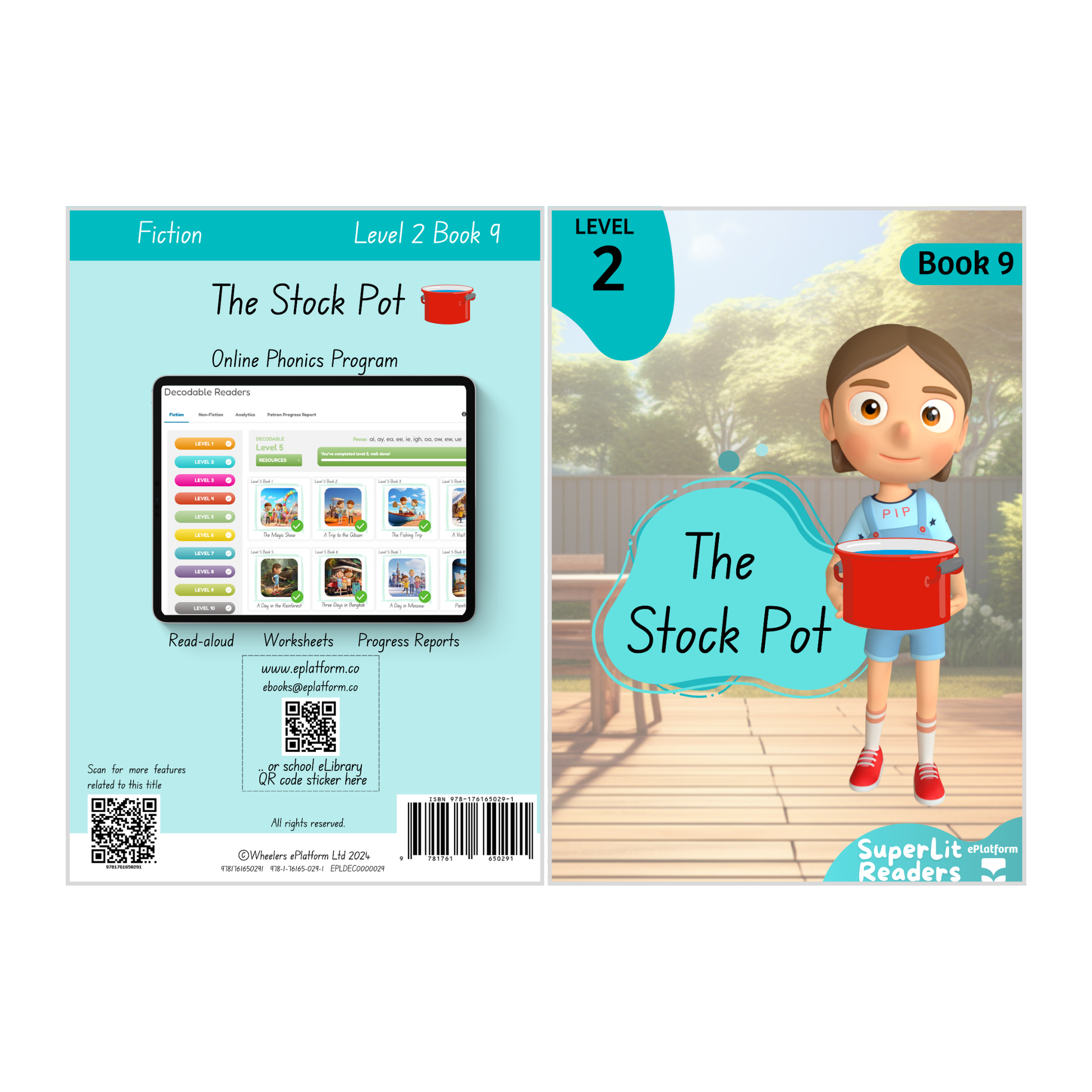 The Stock Pot (Level 2 Book 9 - Fiction Series) - SuperLit Readers by EPlatform Limited