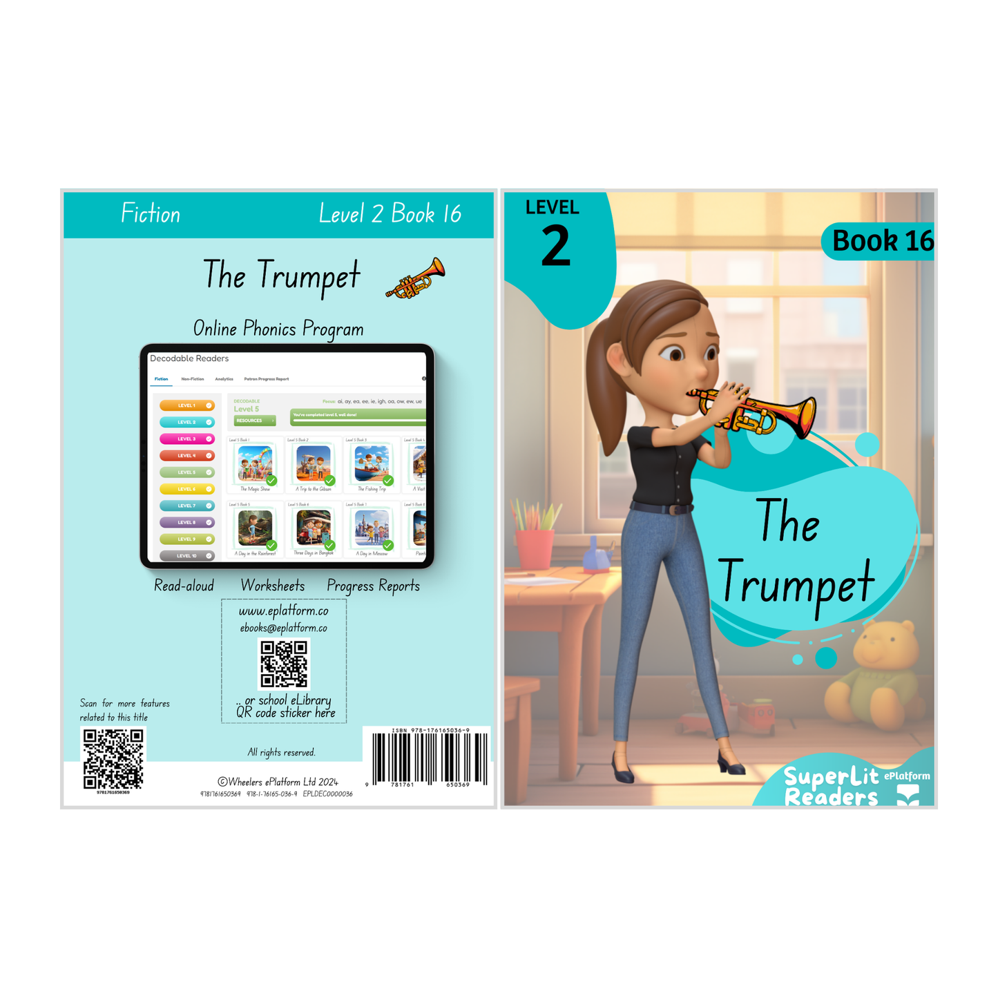 The Trumpet (Level 2 Book 16 - Fiction Series) - SuperLit Readers by EPlatform Limited