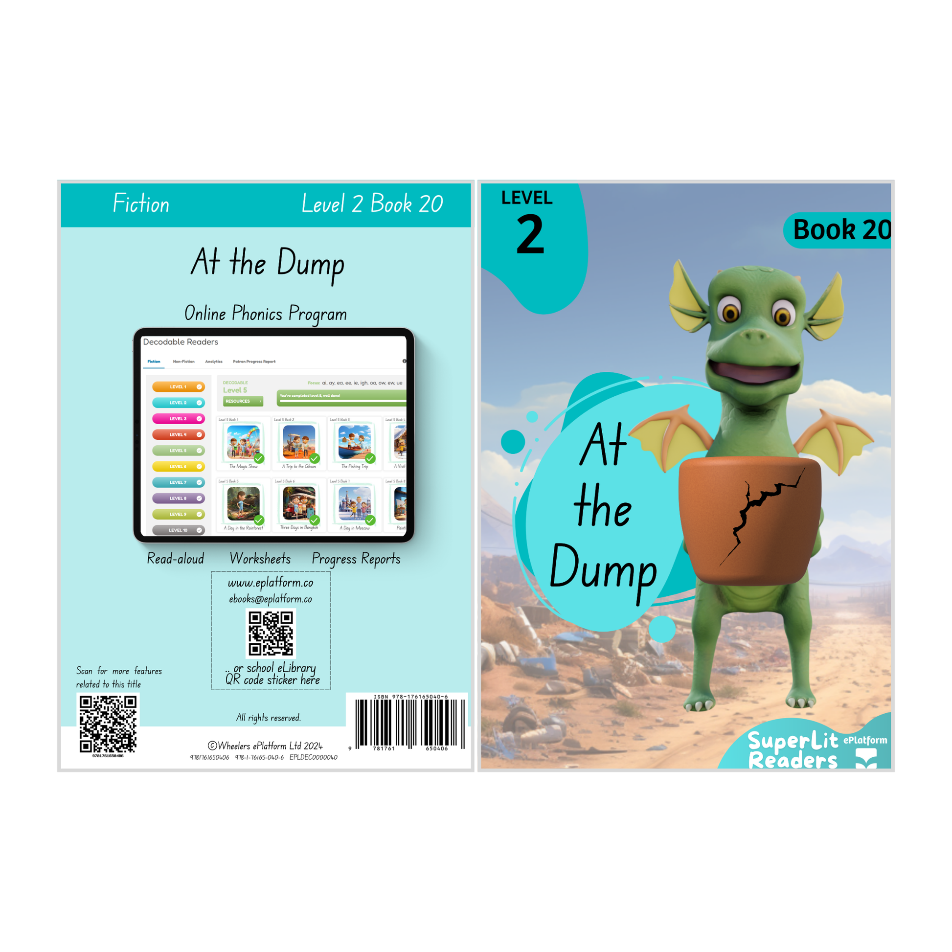 At the Dump (Level 2 Book 20 - Fiction Series) - SuperLit Readers by EPlatform Limited