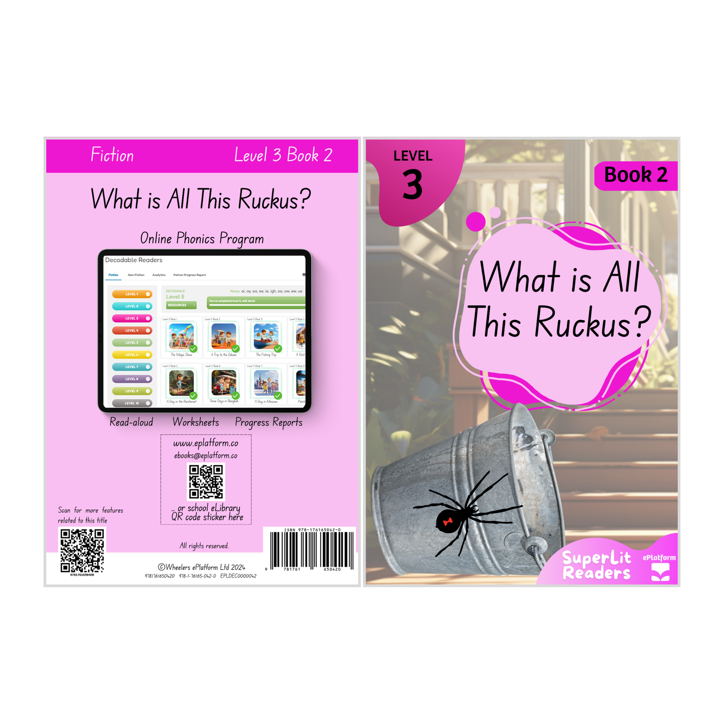 What is all this Ruckus? (Level 3 Book 2 - Fiction Series) - SuperLit Readers by EPlatform Limited