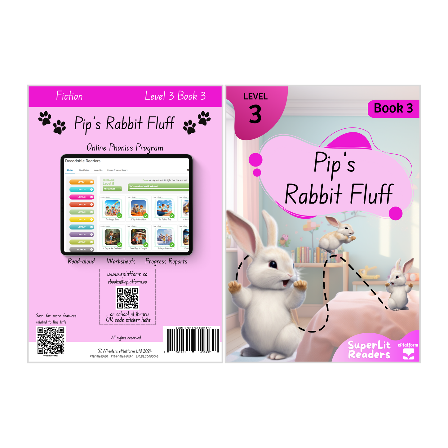 Pip’s Rabbit (Level 3 Book 3 - Fiction Series) - SuperLit Readers by EPlatform Limited