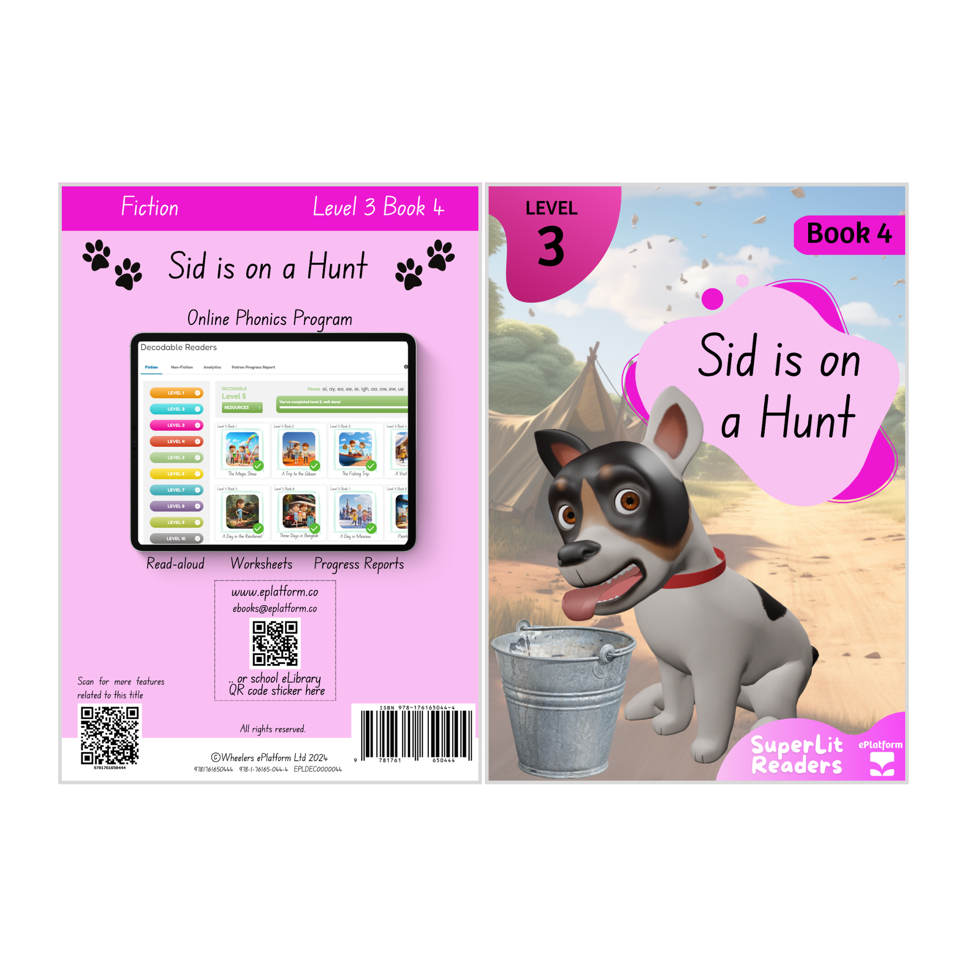 Sid is on a Hunt (Level 3 Book 4 - Fiction Series) - SuperLit Readers by EPlatform Limited