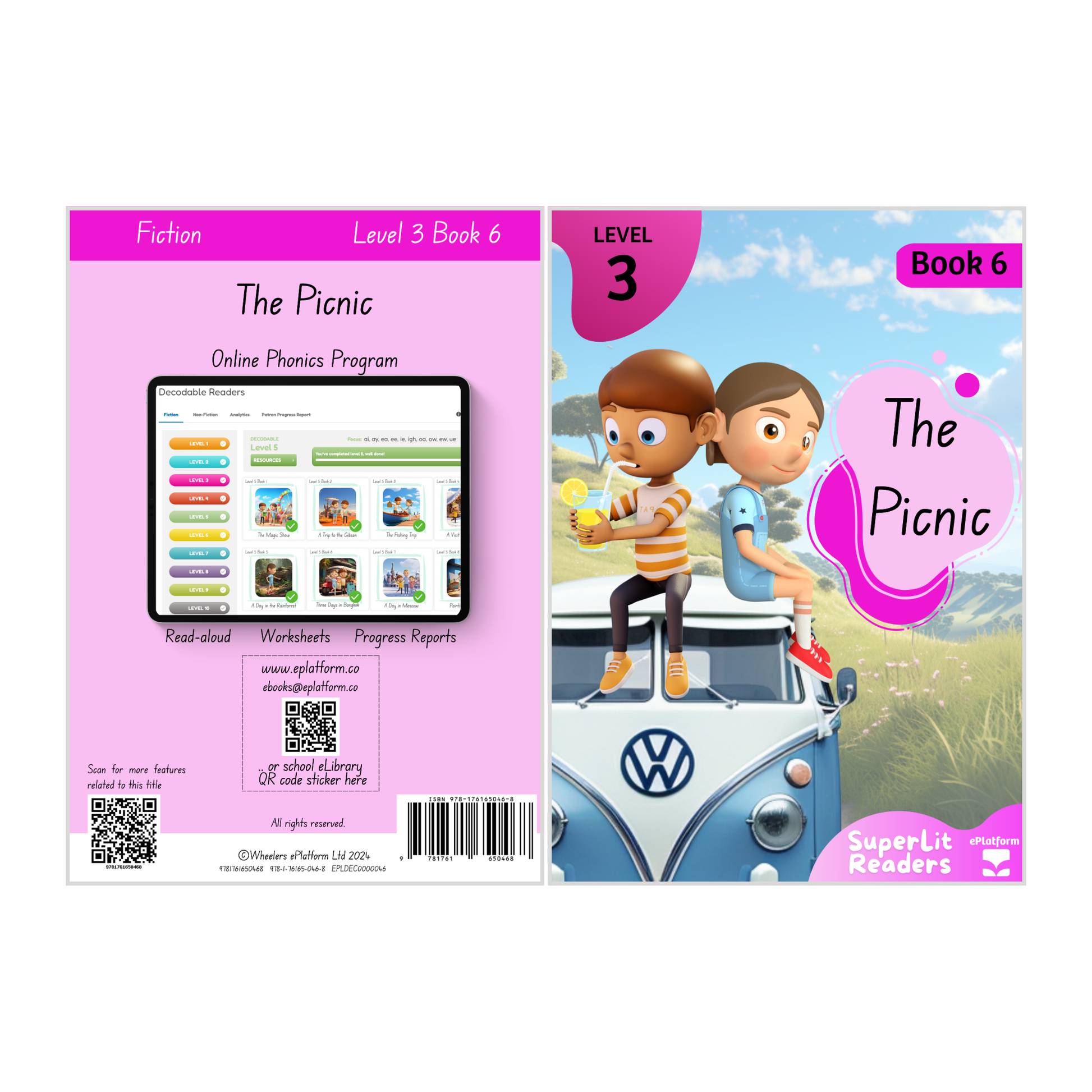 The Picnic (Level 3 Book 6 - Fiction Series) - SuperLit Readers by EPlatform Limited