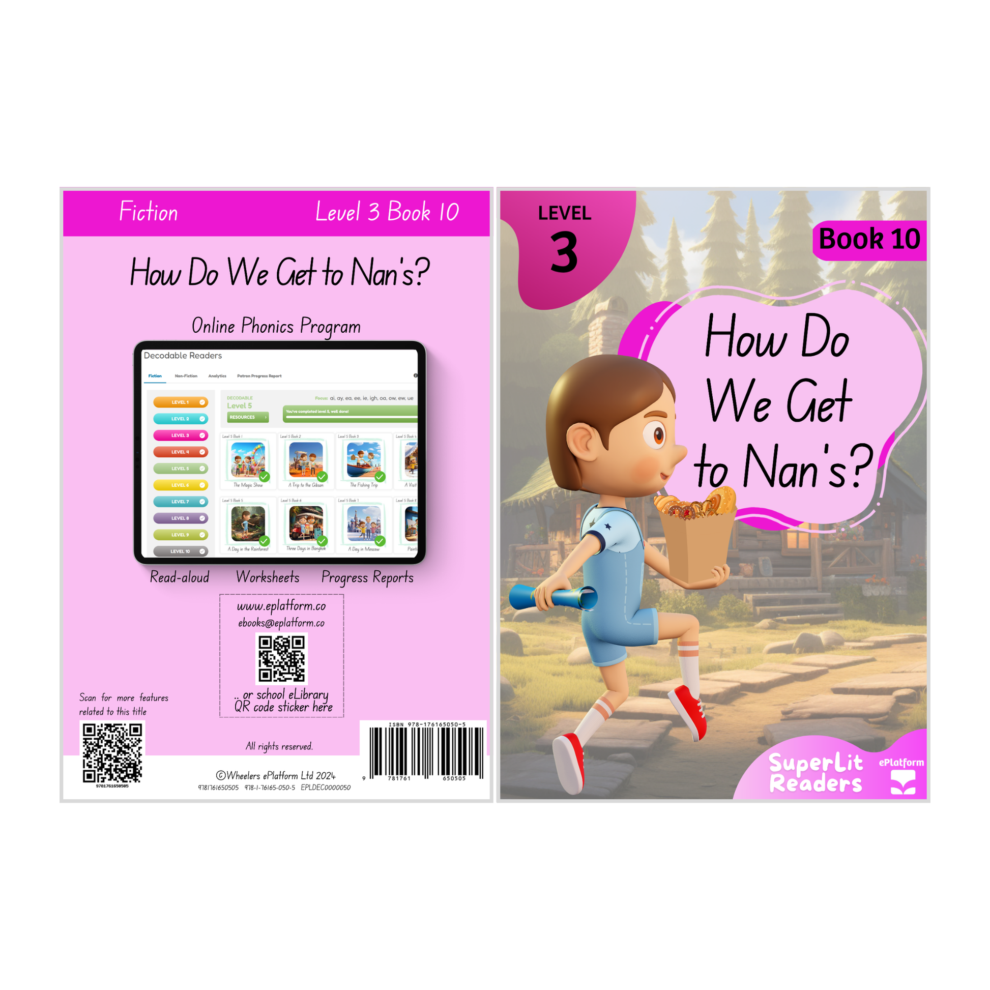 How Do We Get To Nan’s? (Level 3 Book 10 - Fiction Series) - SuperLit Readers by EPlatform Limited