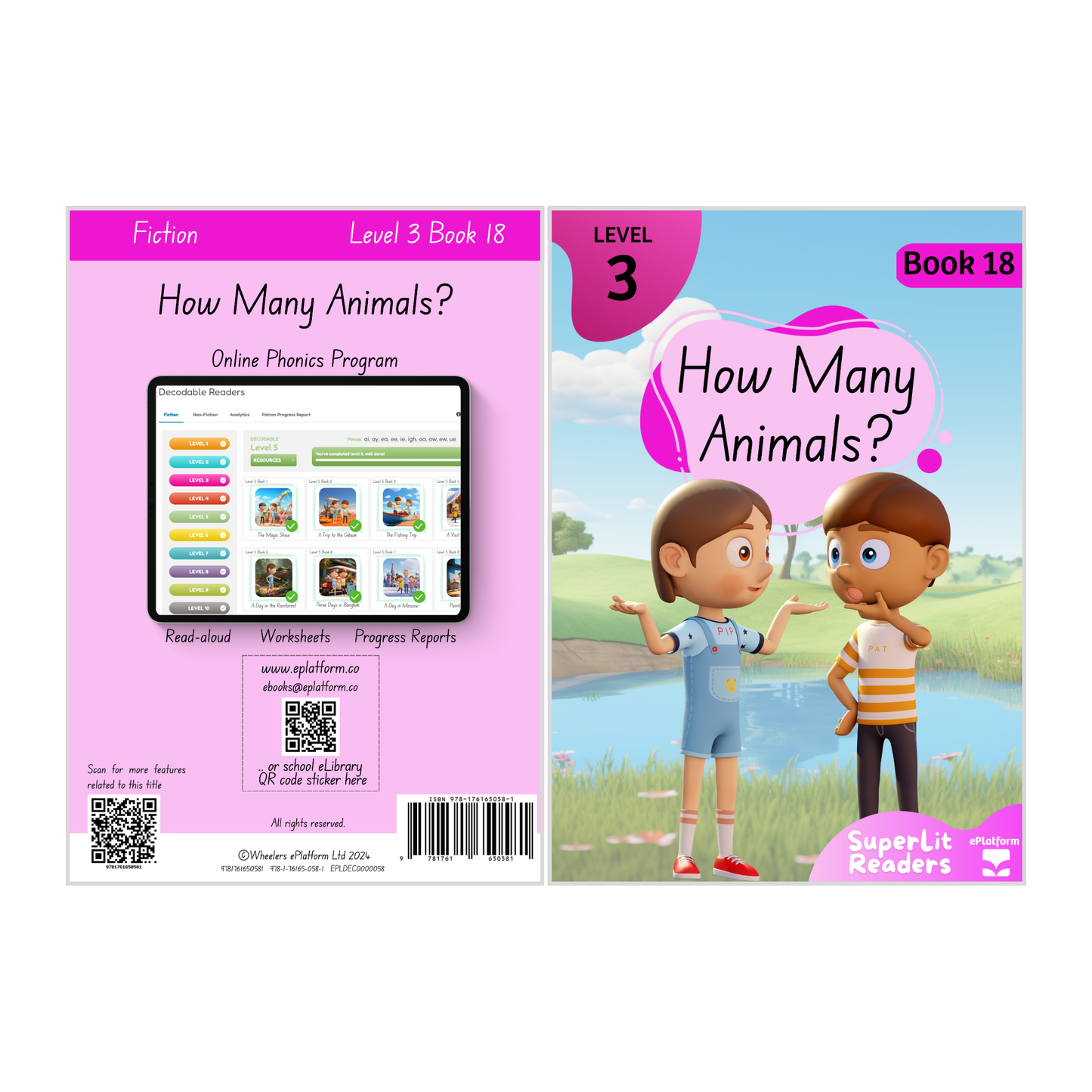 How Many Animals? (Level 3 Book 18 - Fiction Series) - SuperLit Readers by EPlatform Limited