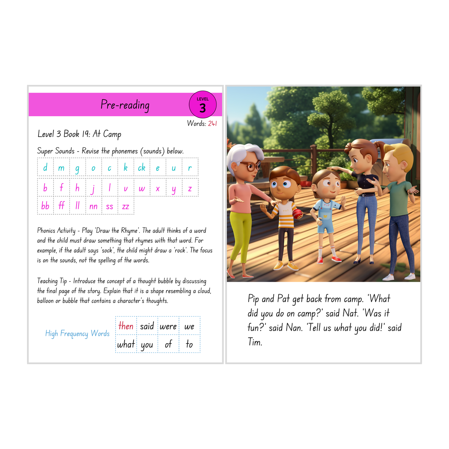 At Camp (Level 3 Book 19 - Fiction Series) - SuperLit Readers by EPlatform Limited