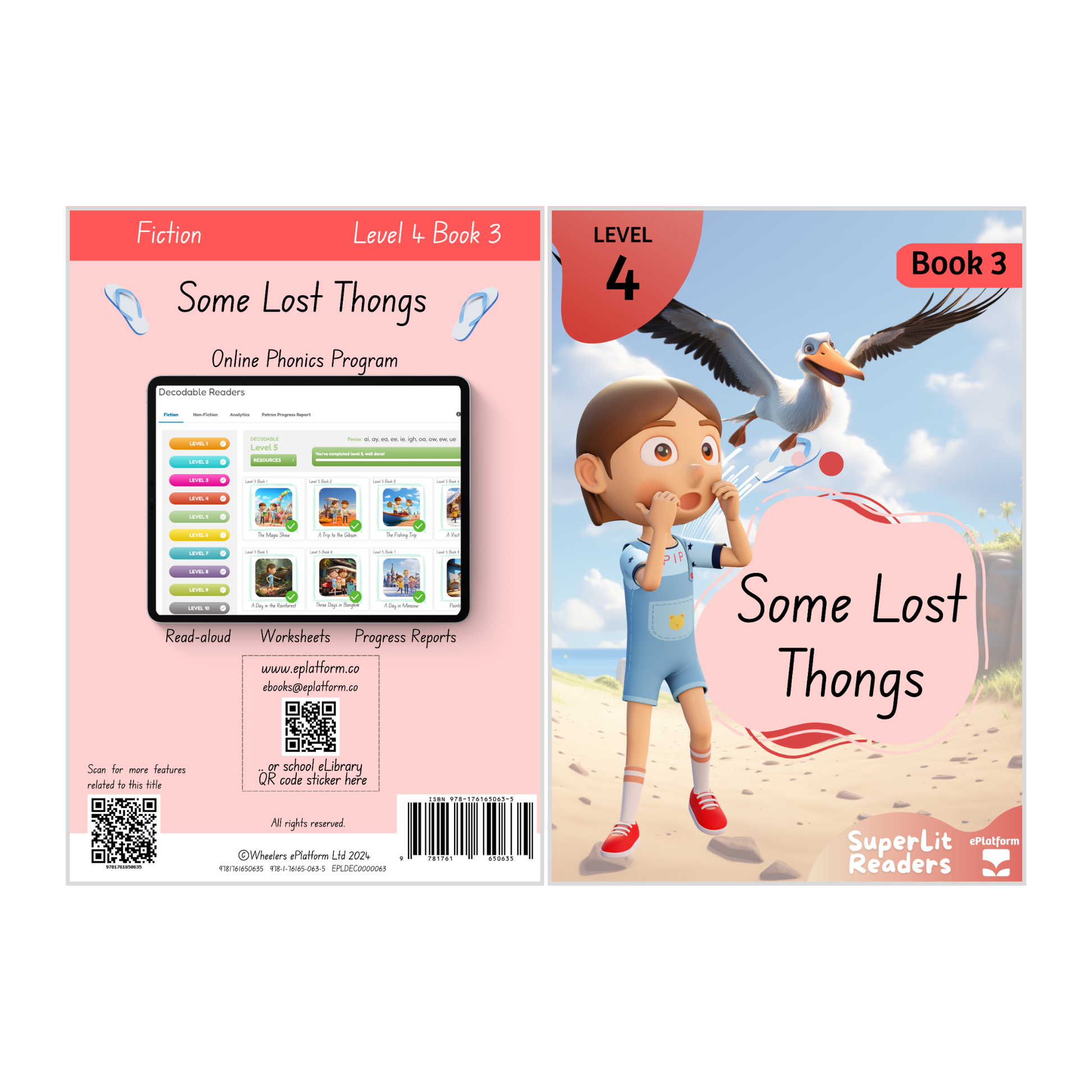 Some Lost Thongs (Level 4 Book 3 - Fiction Series) - SuperLit Readers by EPlatform Limited