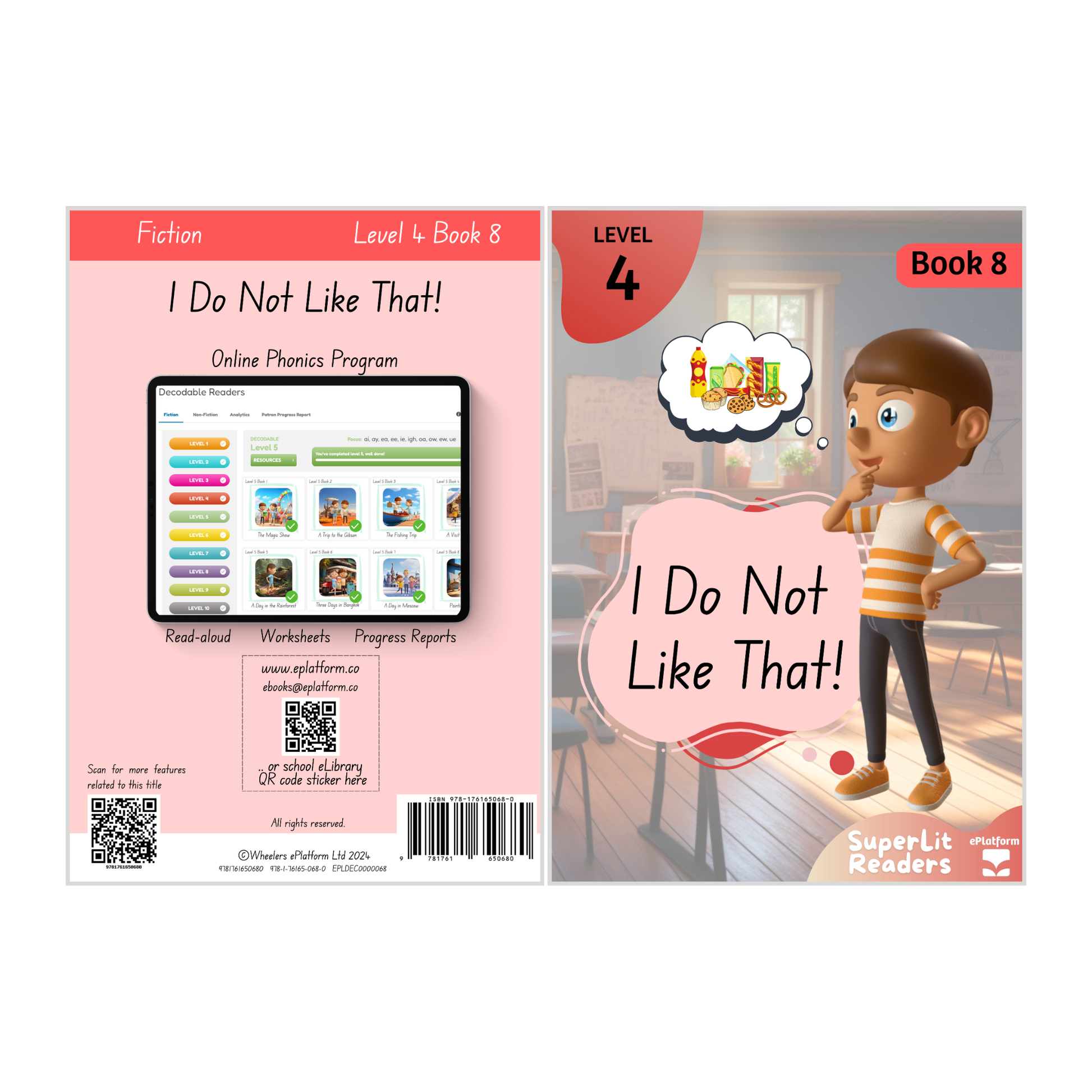 I Do Not Like That! (Level 4 Book 8 - Fiction Series) - SuperLit Readers by EPlatform Limited