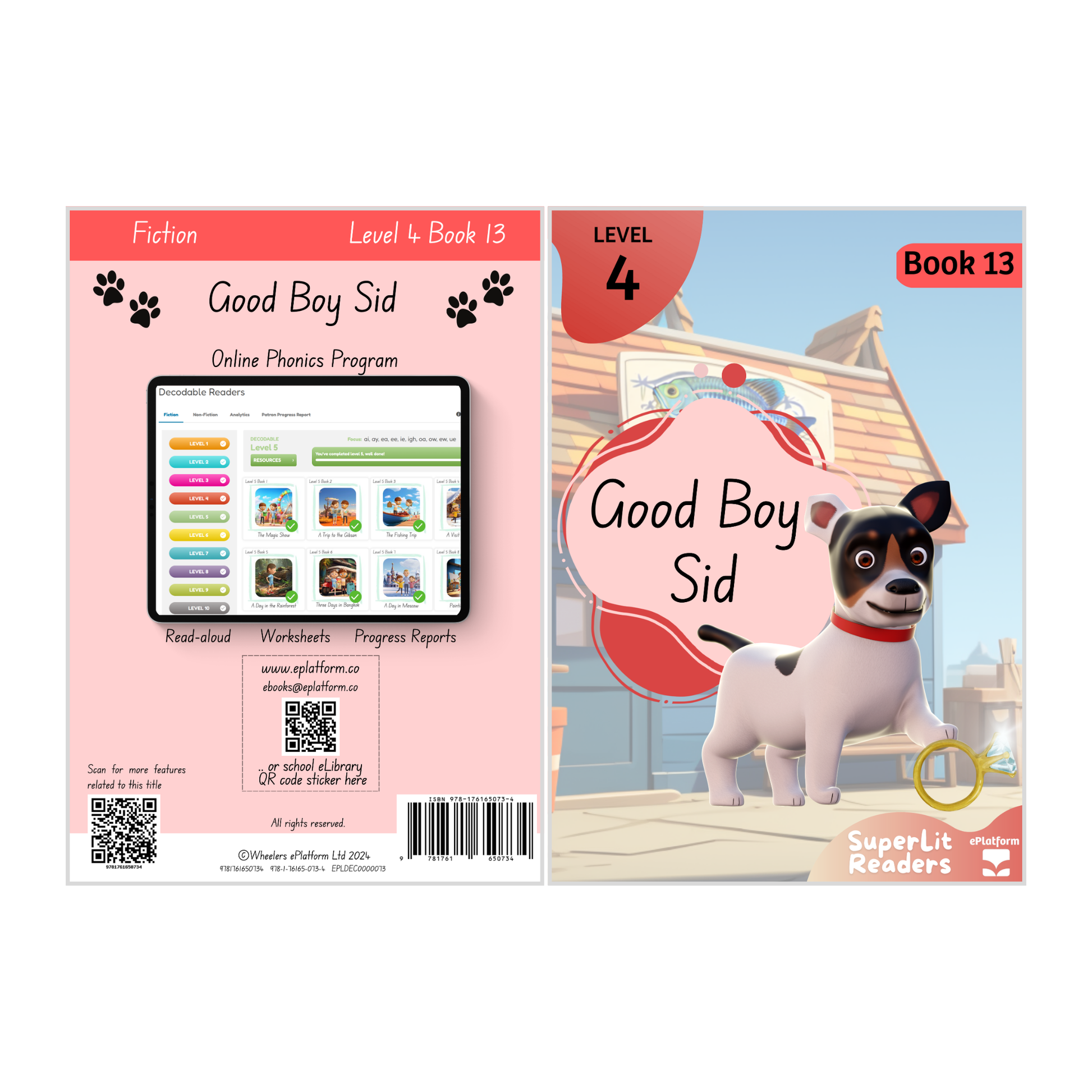 Good Boy Sid (Level 4 Book 13 - Fiction Series) - SuperLit Readers by EPlatform Limited