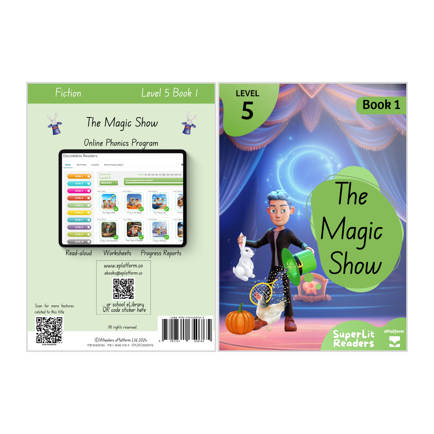 The Magic Show (Level 5 Book 1 - Fiction Series) - SuperLit Readers by EPlatform Limited