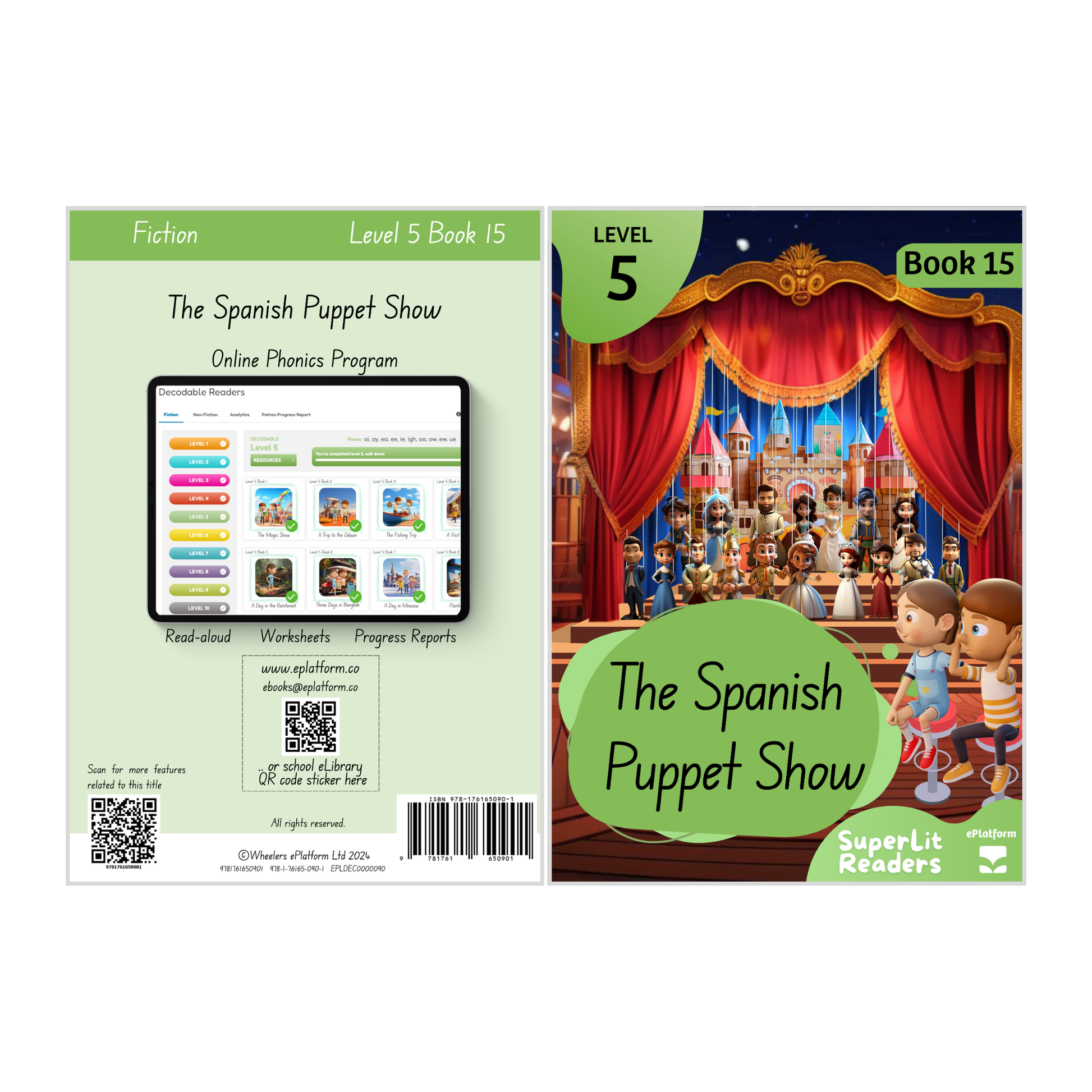 The Spanish Puppet Show (Level 5 Book 15 - Fiction Series) - SuperLit Readers by EPlatform Limited