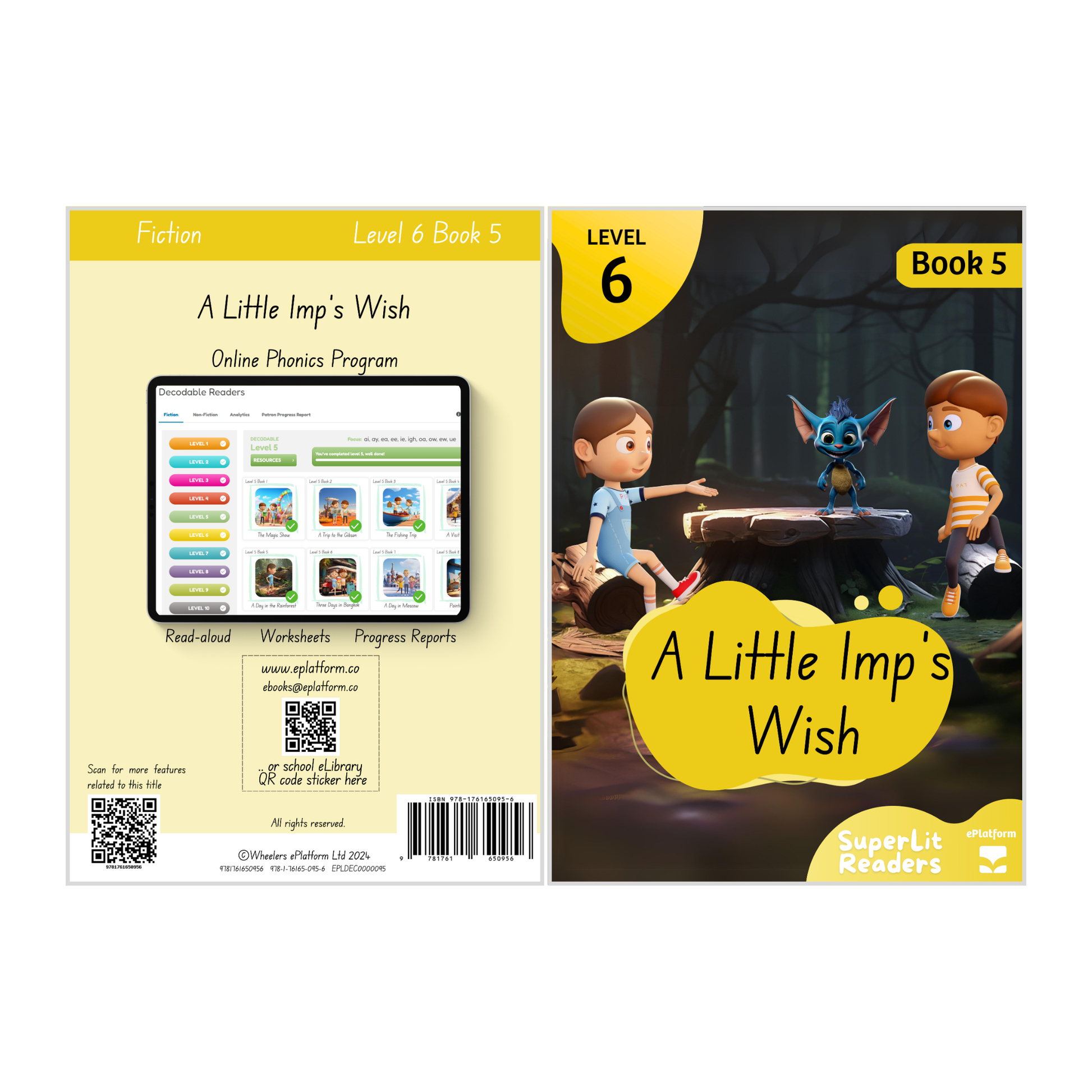 A Little Imp's Wish (Level 6 Book 5 - Fiction Series) - SuperLit Readers by EPlatform Limited