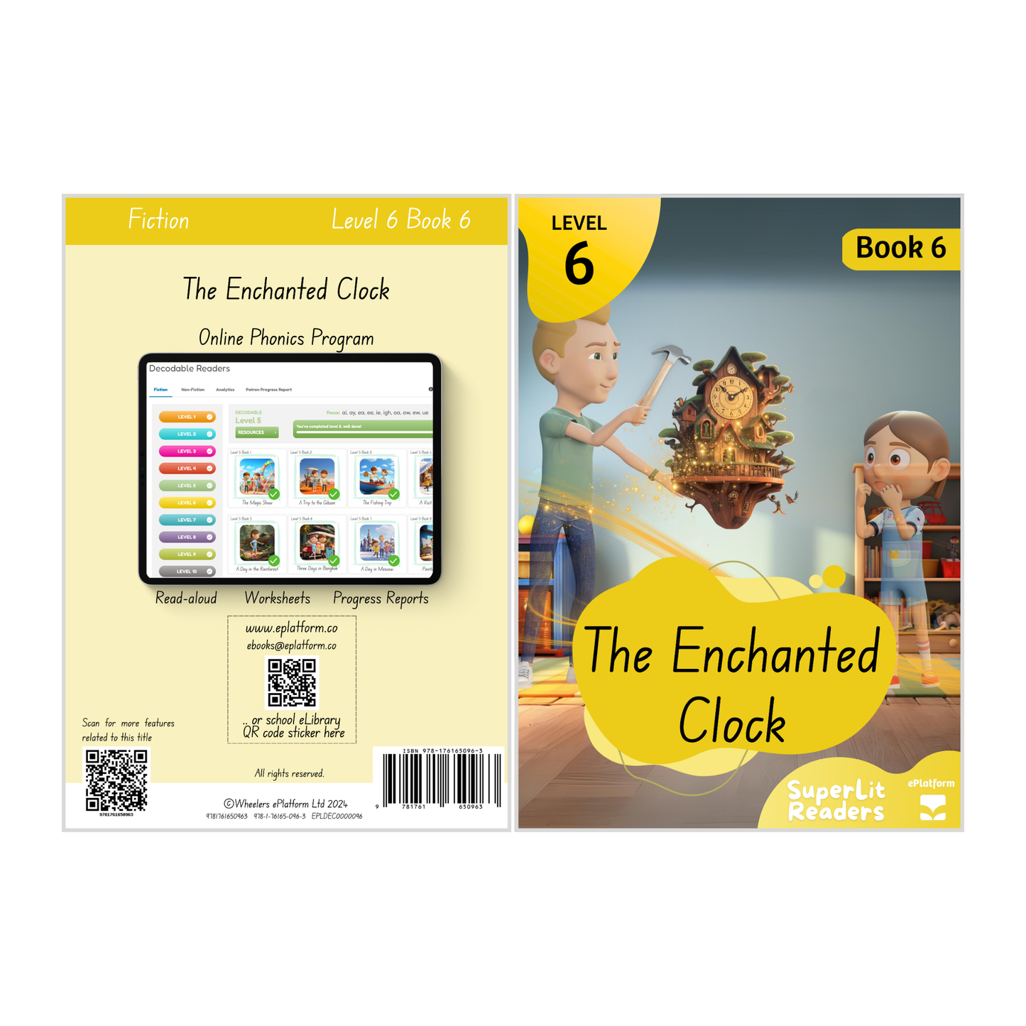 The Enchanted Clock (Level 6 Book 6 - Fiction Series) - SuperLit Readers by EPlatform Limited