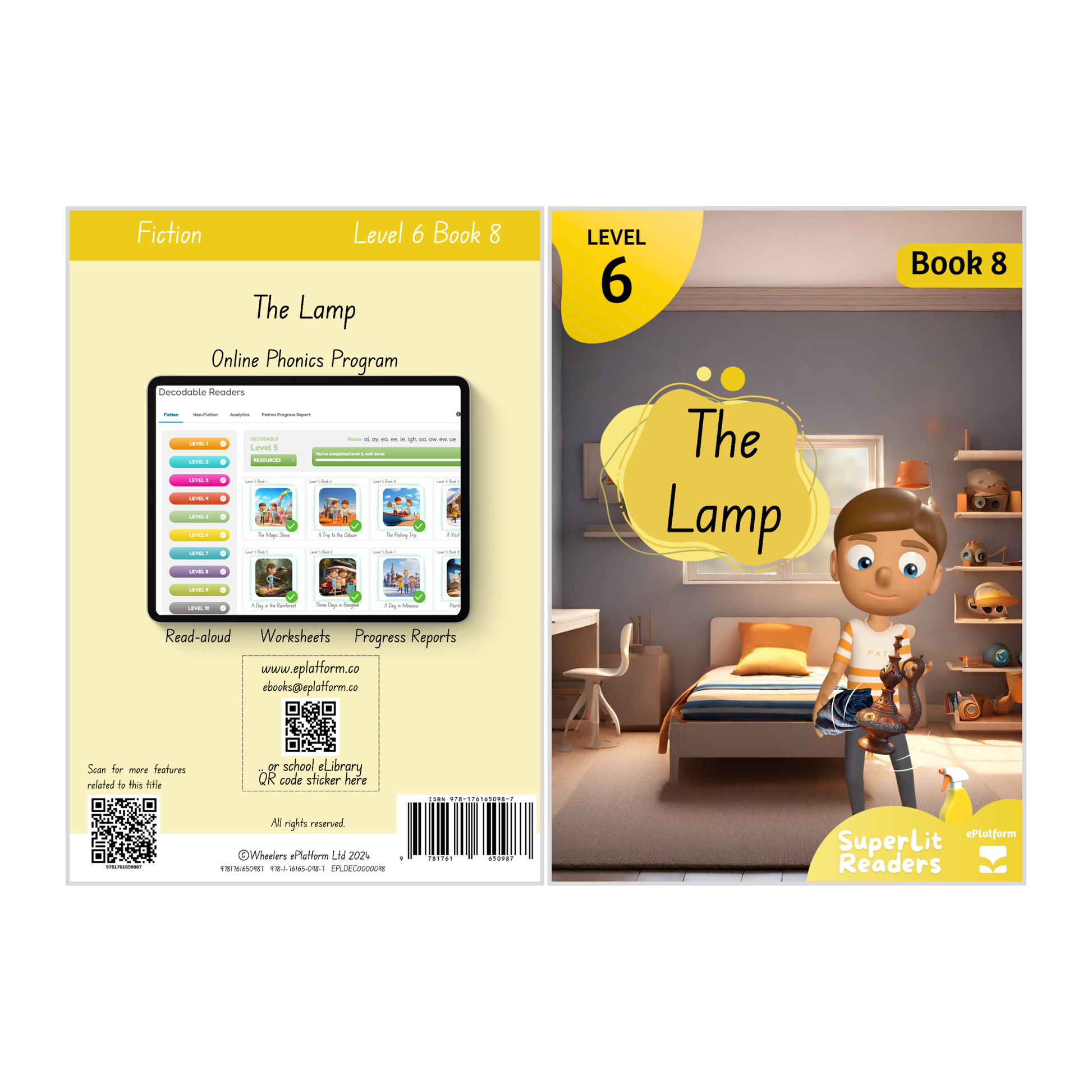 The Lamp (Level 6 Book 8 - Fiction Series) - SuperLit Readers by EPlatform Limited