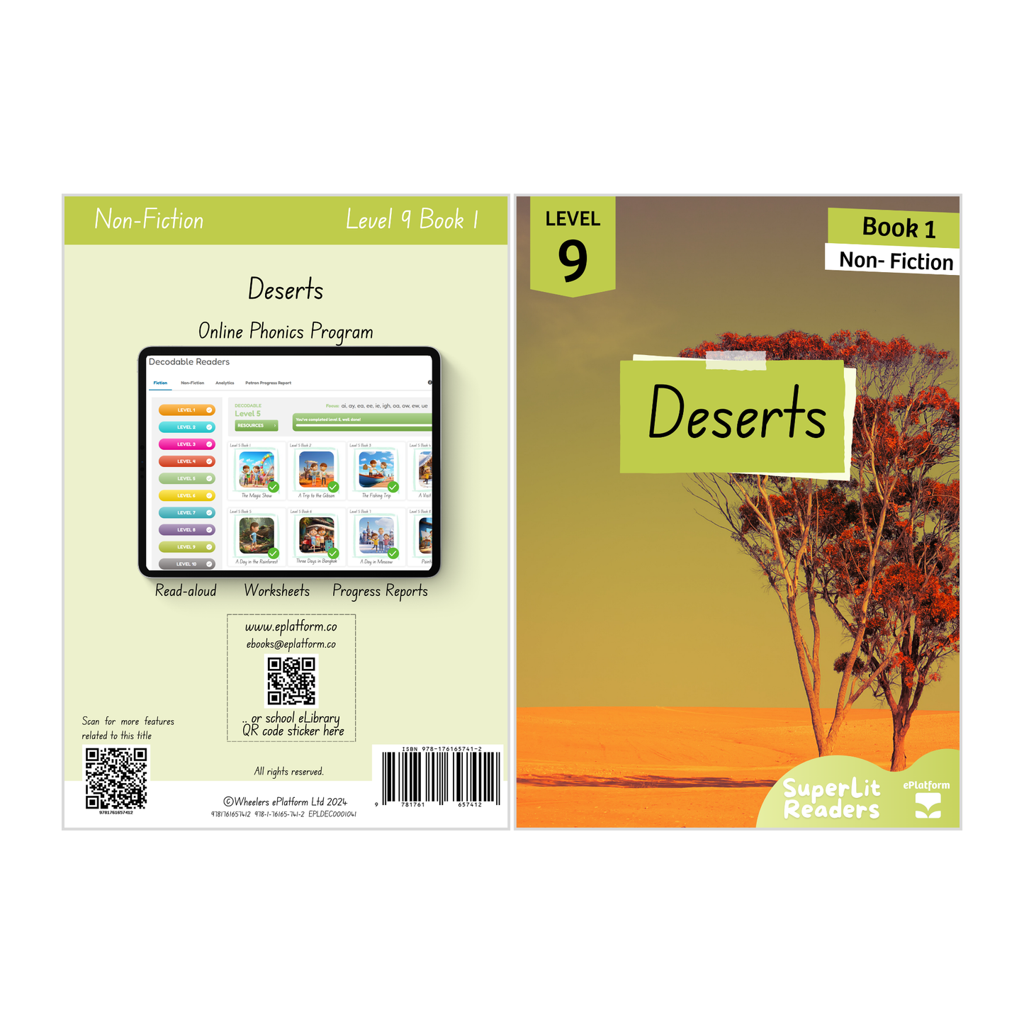 Deserts (Level 9 Book 1 - Non-Fiction Series) - SuperLit Readers by EPlatform Limited