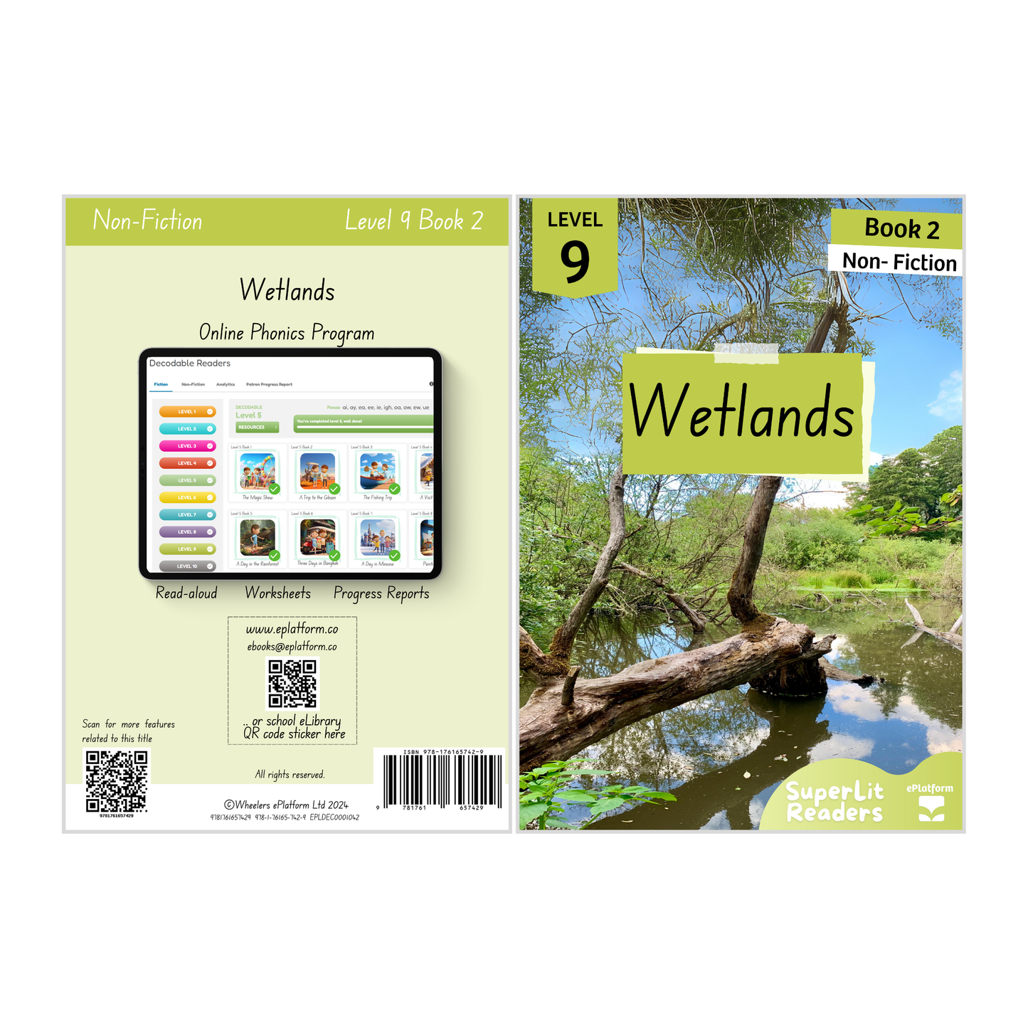 Wetlands (Level 9 Book 2 - Non-Fiction Series) - SuperLit Readers by EPlatform Limited