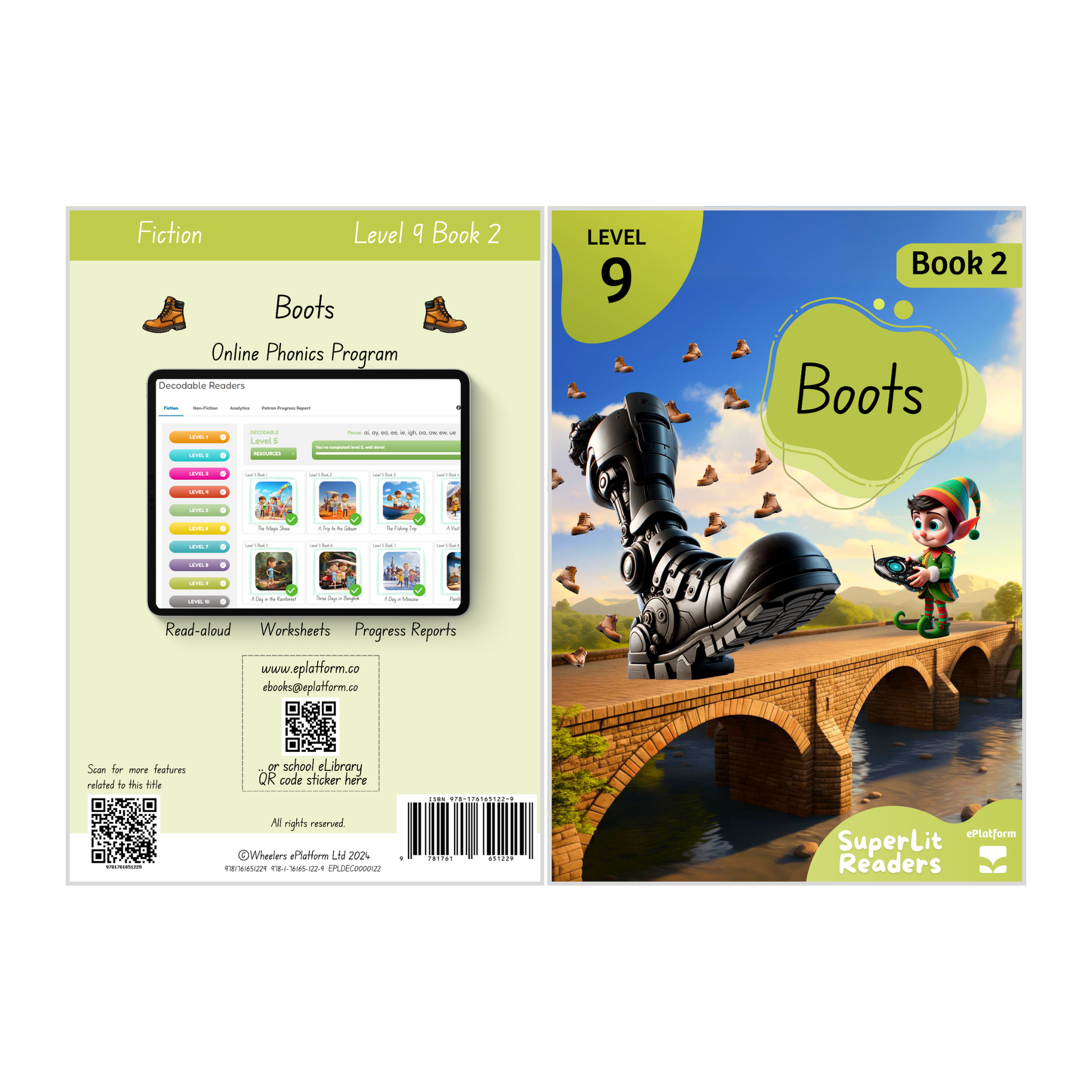 Boots (Level 9 Book 2 - Fiction Series) - SuperLit Readers by EPlatform Limited