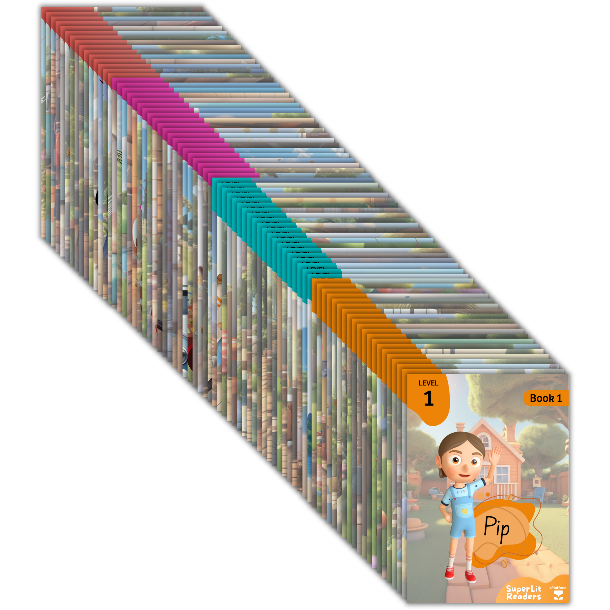 Fiction Levels 1-4 Bundle - SuperLit Readers by EPlatform Limited