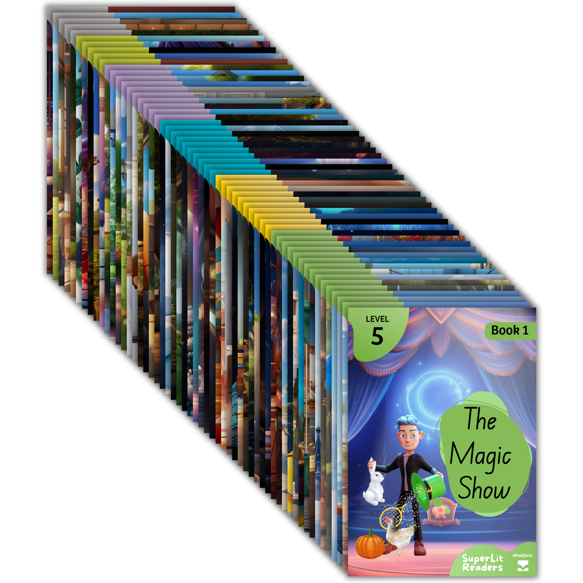 Fiction Levels 5-10 Bundle - SuperLit Readers by EPlatform Limited