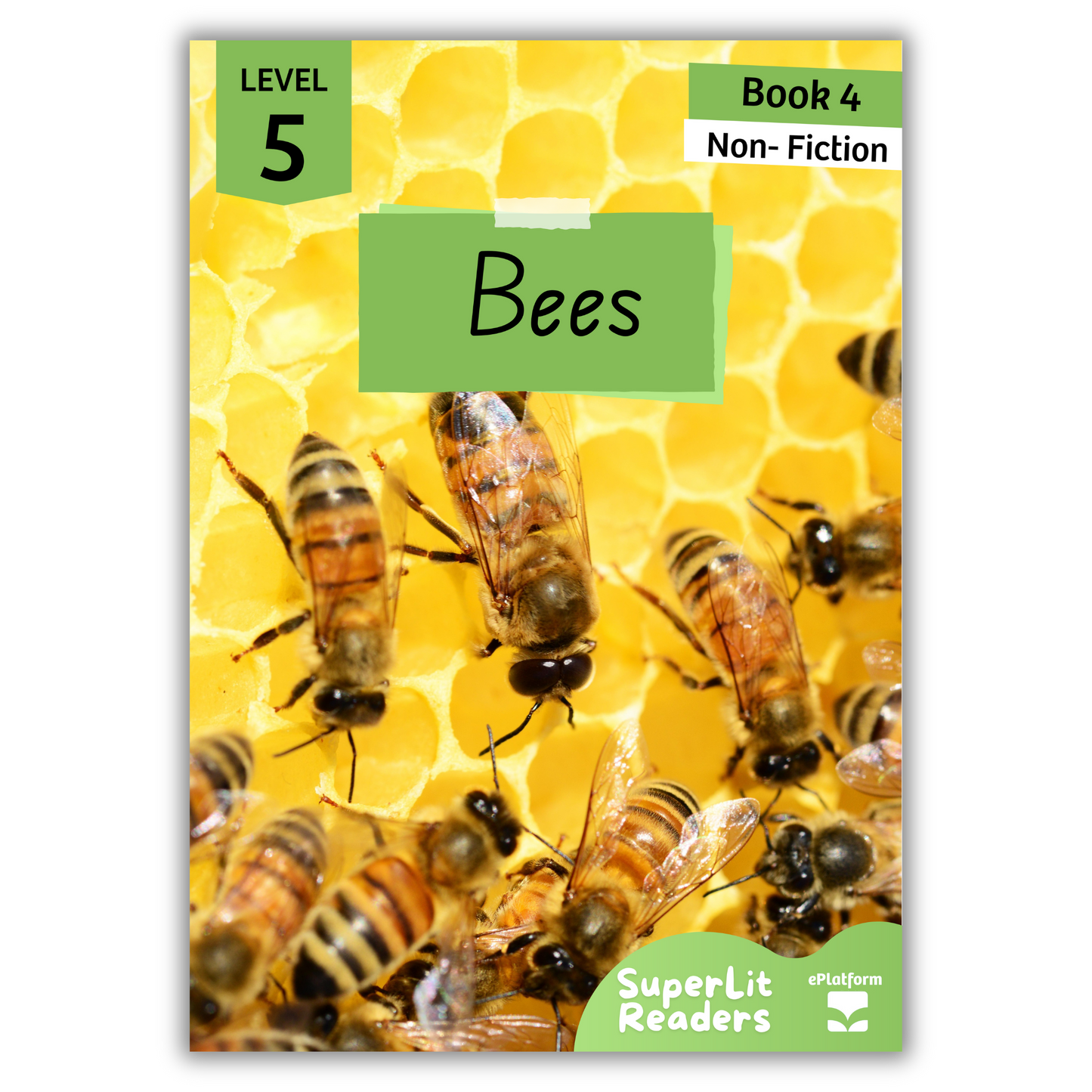 Bees (Level 5 Book 4 - Non-Fiction Series) - SuperLit Readers by EPlatform Limited