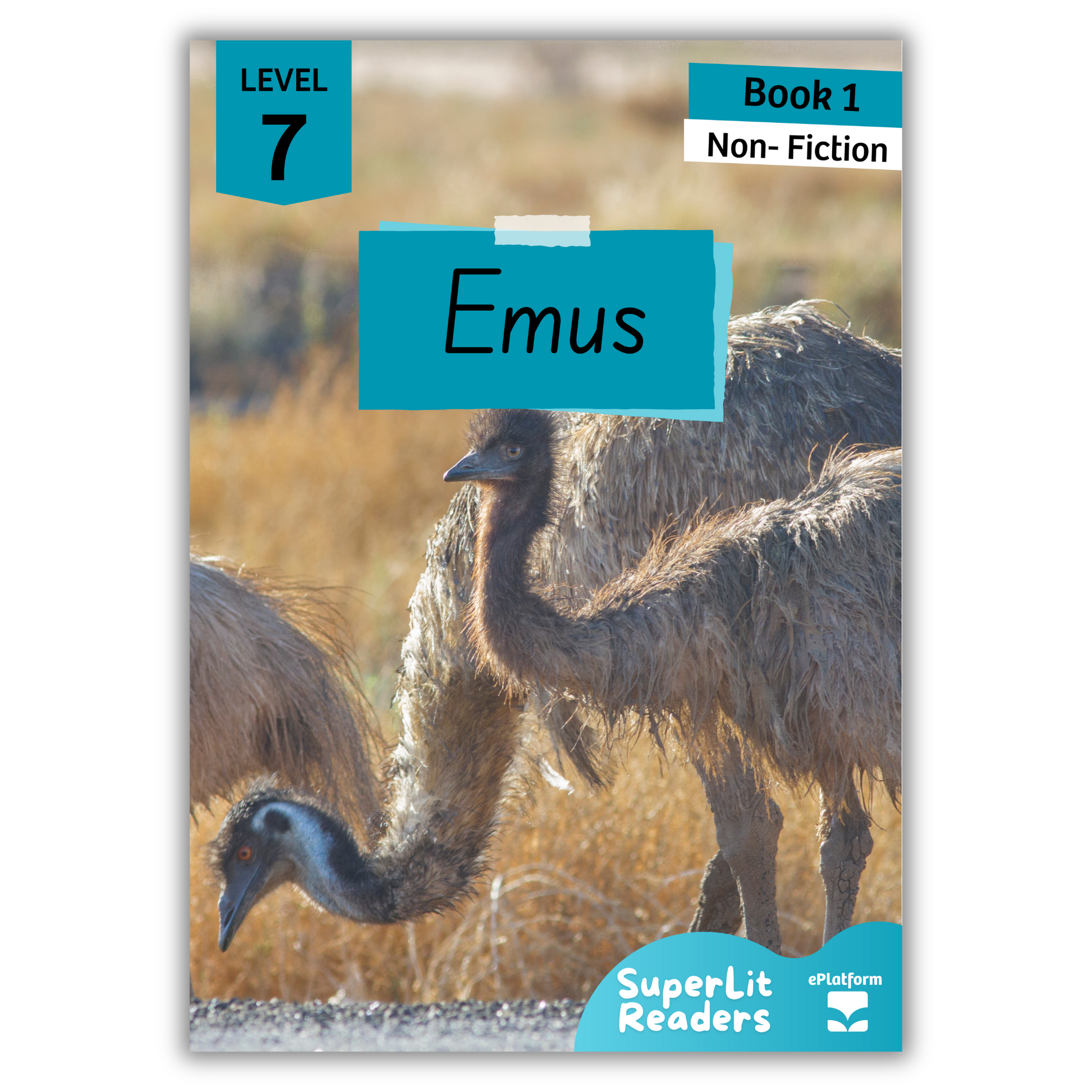 Emus (Level 7 Book 1 - Non-Fiction Series) - SuperLit Readers by EPlatform Limited