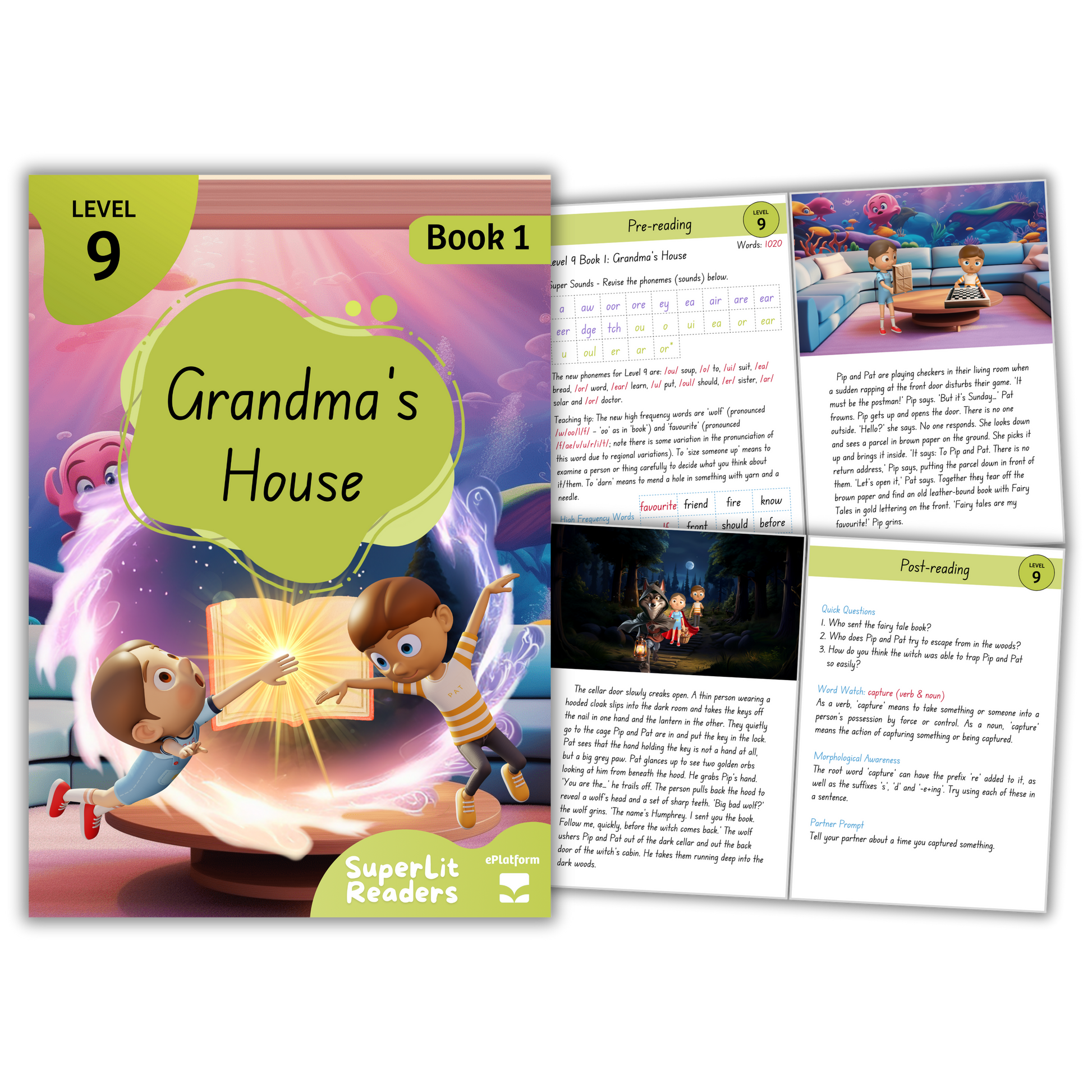 Home Fiction Bundle (1 Year ePlatform Access) - SuperLit Readers by EPlatform Limited