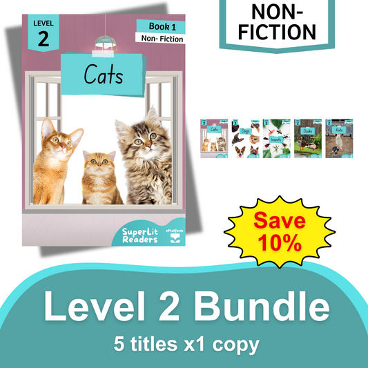 Non-Fiction Level 2 Bundle - SuperLit Readers by EPlatform Limited