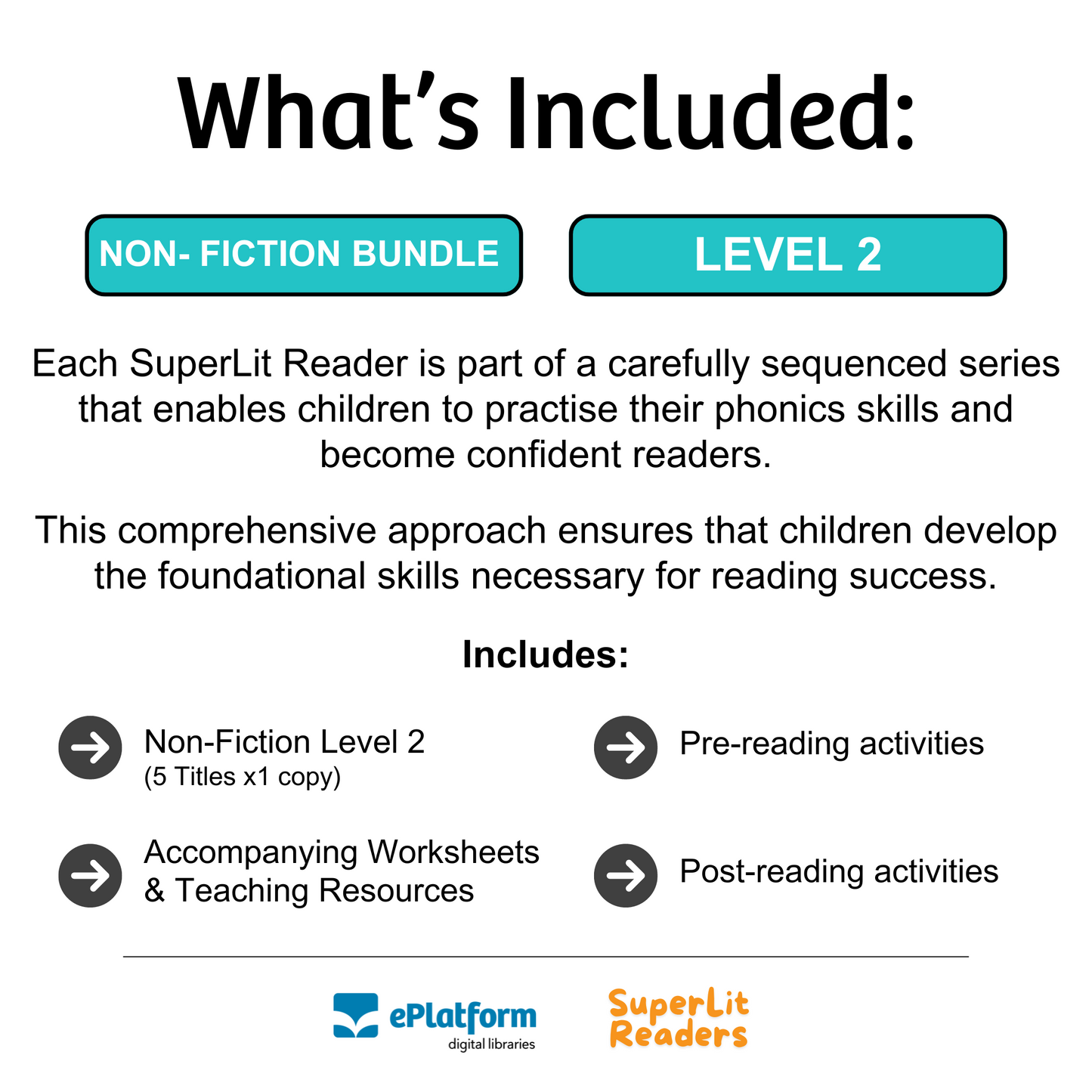 Non-Fiction Level 2 Bundle - SuperLit Readers by EPlatform Limited