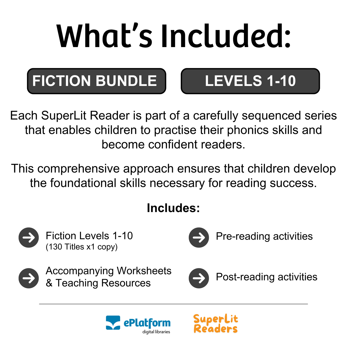 Fiction - All Titles Bundle - SuperLit Readers by EPlatform Limited